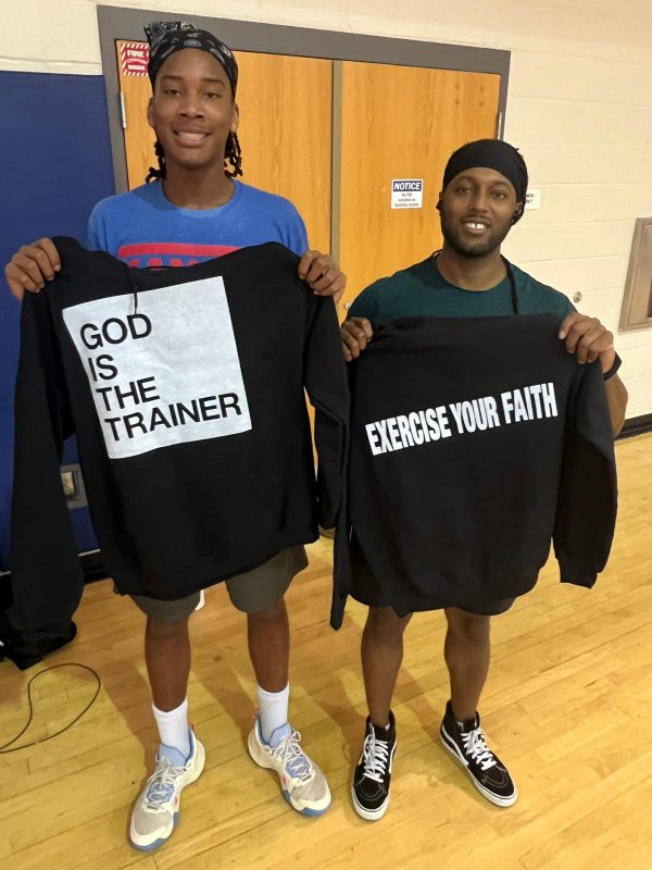 God is the trainer hoodie - Image 5