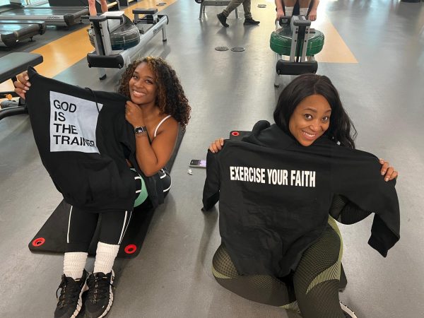 God is the trainer hoodie - Image 6